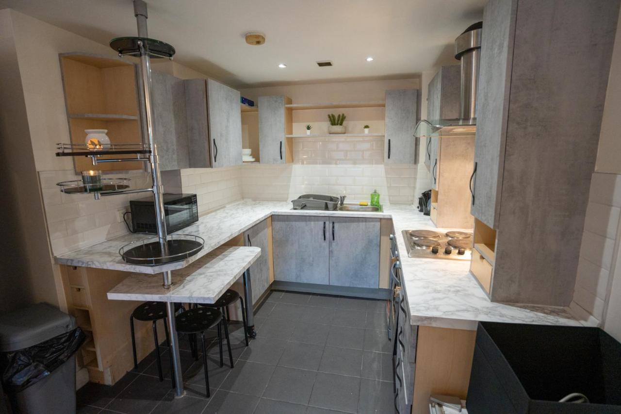 מנצ'סטר Jpg Theatre Suite - High Floor Mcr Luxe Apartment W Balcony Canal Views מראה חיצוני תמונה