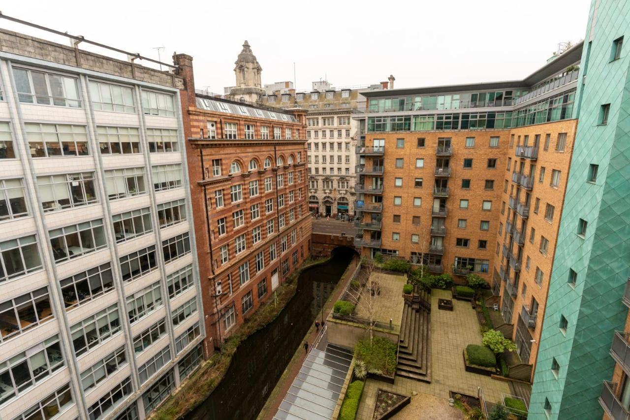 מנצ'סטר Jpg Theatre Suite - High Floor Mcr Luxe Apartment W Balcony Canal Views מראה חיצוני תמונה