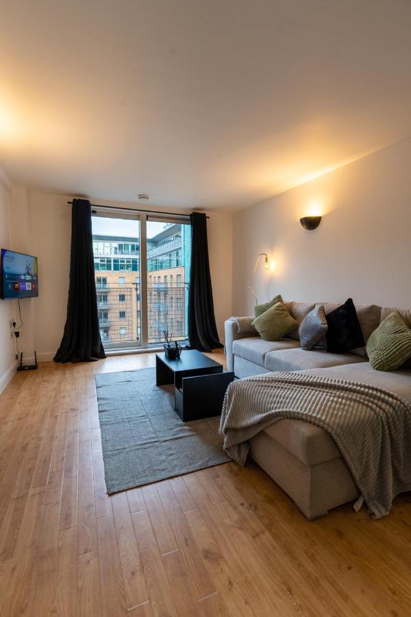 מנצ'סטר Jpg Theatre Suite - High Floor Mcr Luxe Apartment W Balcony Canal Views מראה חיצוני תמונה
